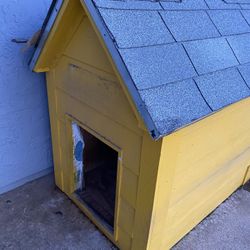 Dog House 🏡  Custom Build   build well fully isolated concrete siding  roof shingles very havy