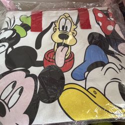 Mickey And Friends Canvas Tote Bag 