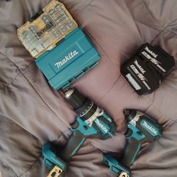 Makita 18V Brushless Drill Set 