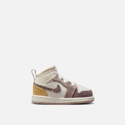 AIR JORDAN 1 MID SE CRAFT (TD) - SAIL / TAUPE Size 5c