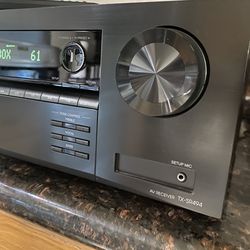 Onkyo receiver 4K, Dolby Atmos, Bluetooth
