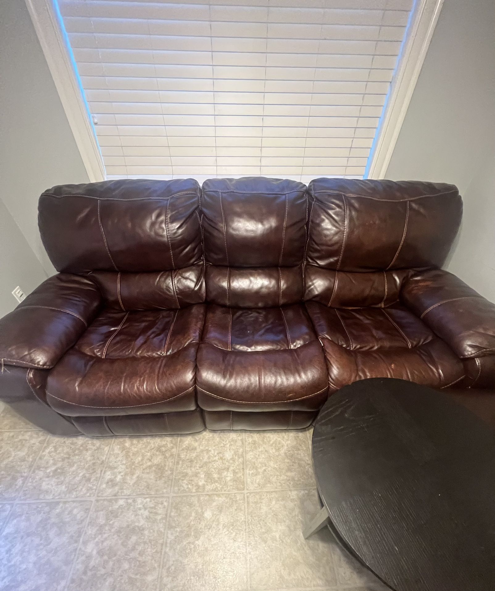 Reclining Leather Couches