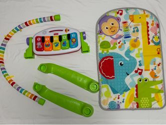 Music Piano Tummy Time Play Mat