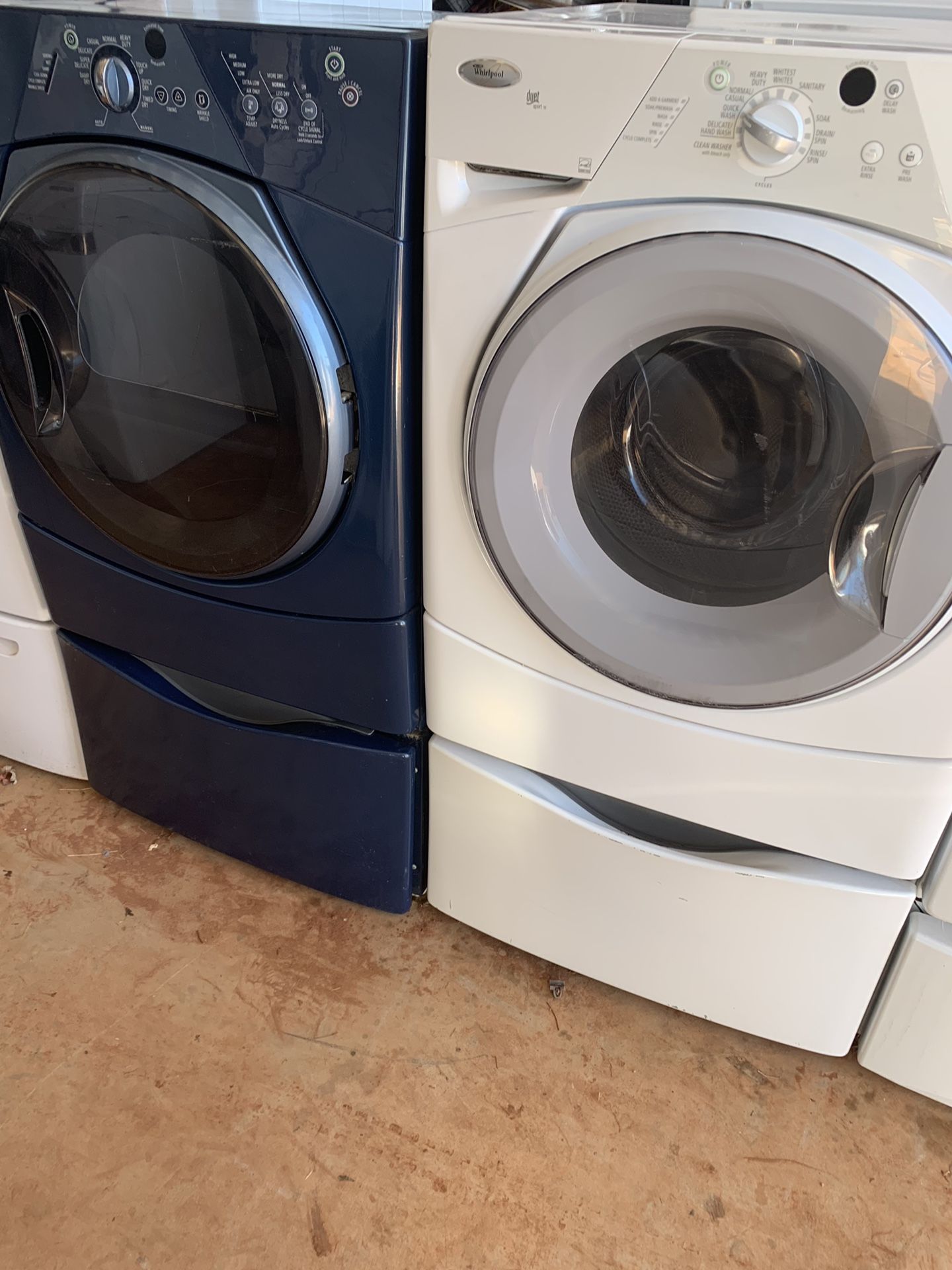 Whirlpool washer dryer