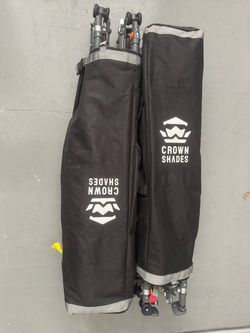 BLACK CROWN SHADES POP-UP CANOPY TENTS