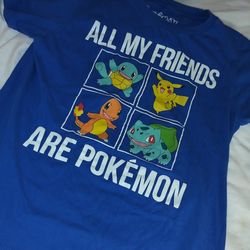 Pokémon Kids T-shirt Size Medium