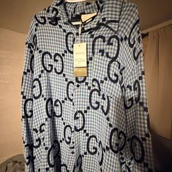 Gucci monogram long sleeve men’s