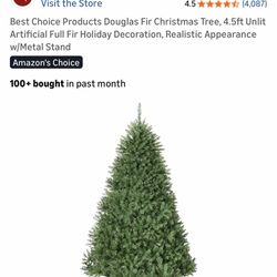 4.5 artificial christmas tree