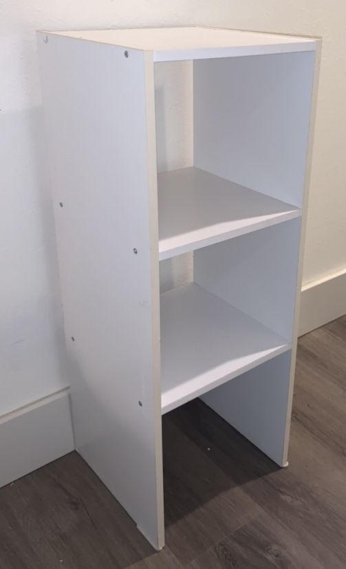 White Shelf, Bookshelves, Storage Cube