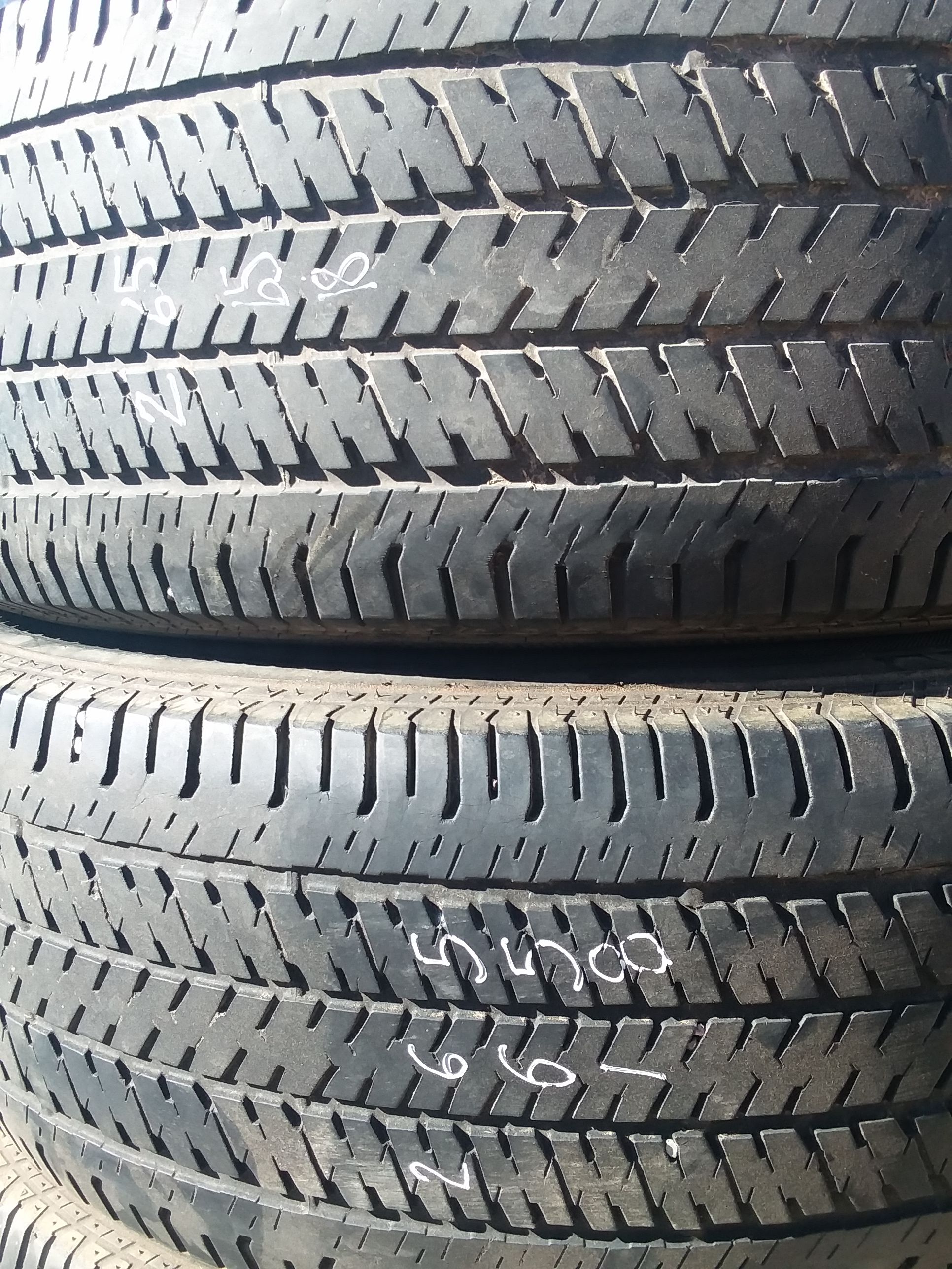 265 65 18 two Bridgestone tires $20 each