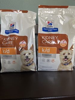 Kidney care dog food unopened