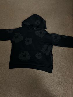 Black and grey denim tears