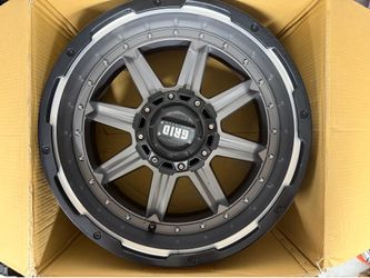 Grid Off-Road GD10 Wheels – 20x9 ET15 5x139.7/5x127 – Set of 4 – Gray