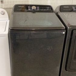 Samsung Washer 5.5 Cu Ft And Dryer 7.4 Cu Ft New Scratch And Dent Set