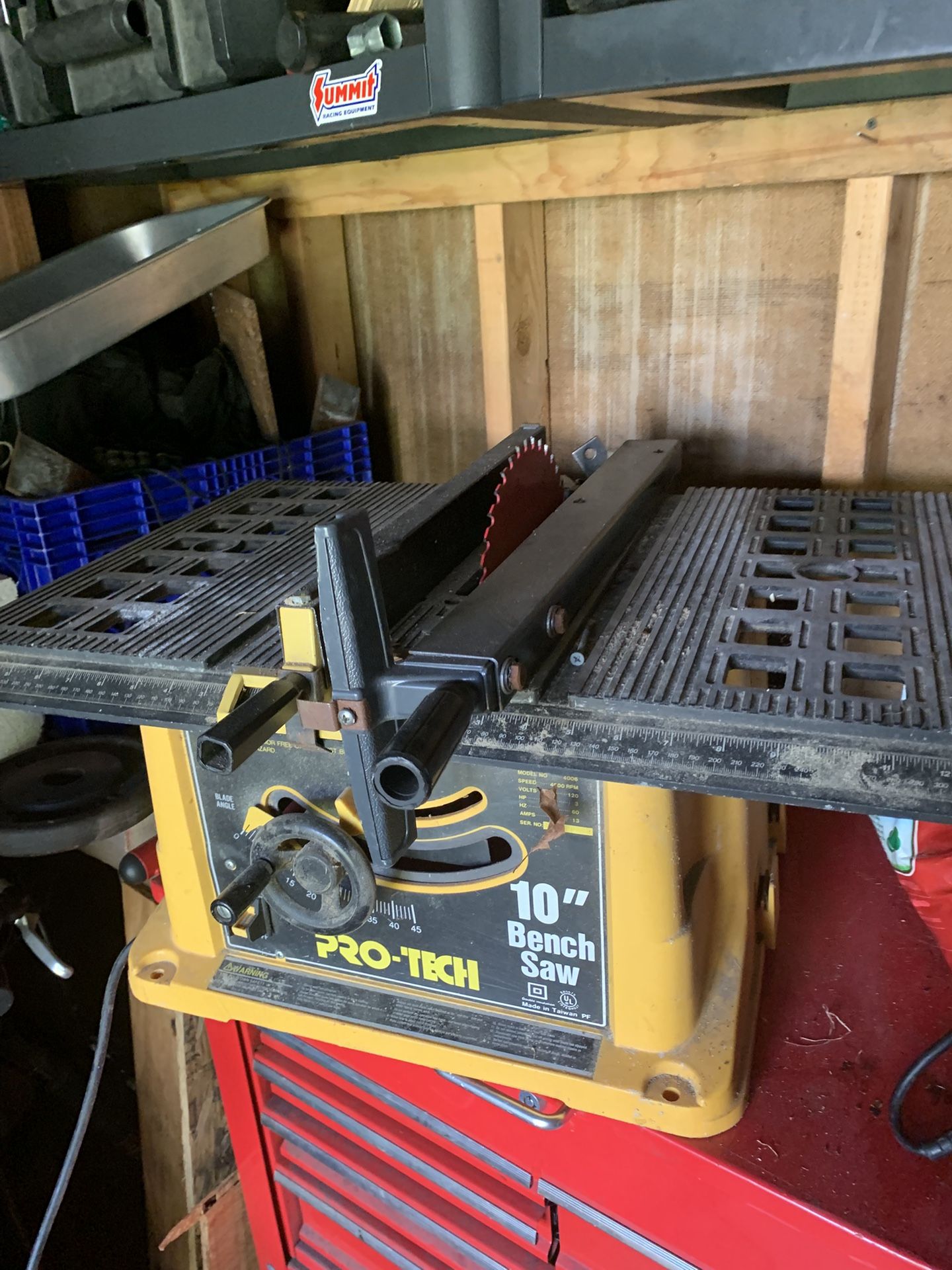 10’ Bench Saw