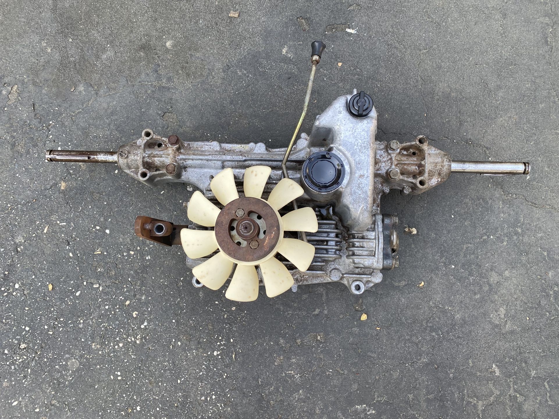 Tuff Torq Hydrostatic Transaxle K51B-LT LT155, LT166 John Deere Part # AM880203, AM122742