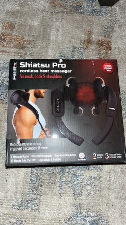 *UNOPEN* Shiatsu Pro Cordless Heat Massager