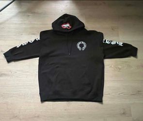 Chrome Hearts Black Graphic Hoodie