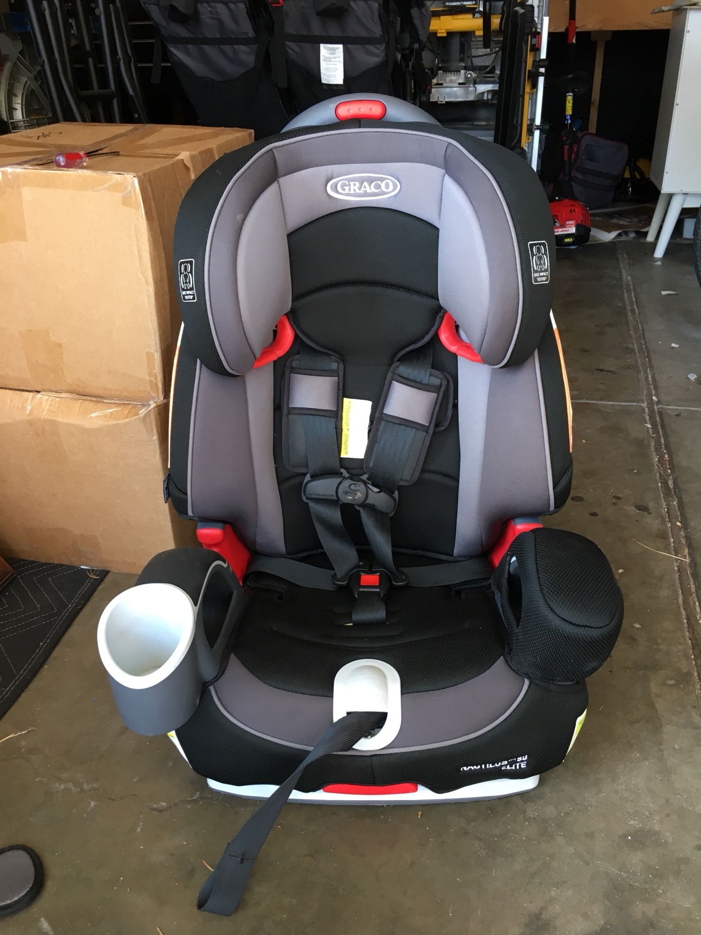 Graco Nautilus 80 Elite 3-in-1 Car Seat