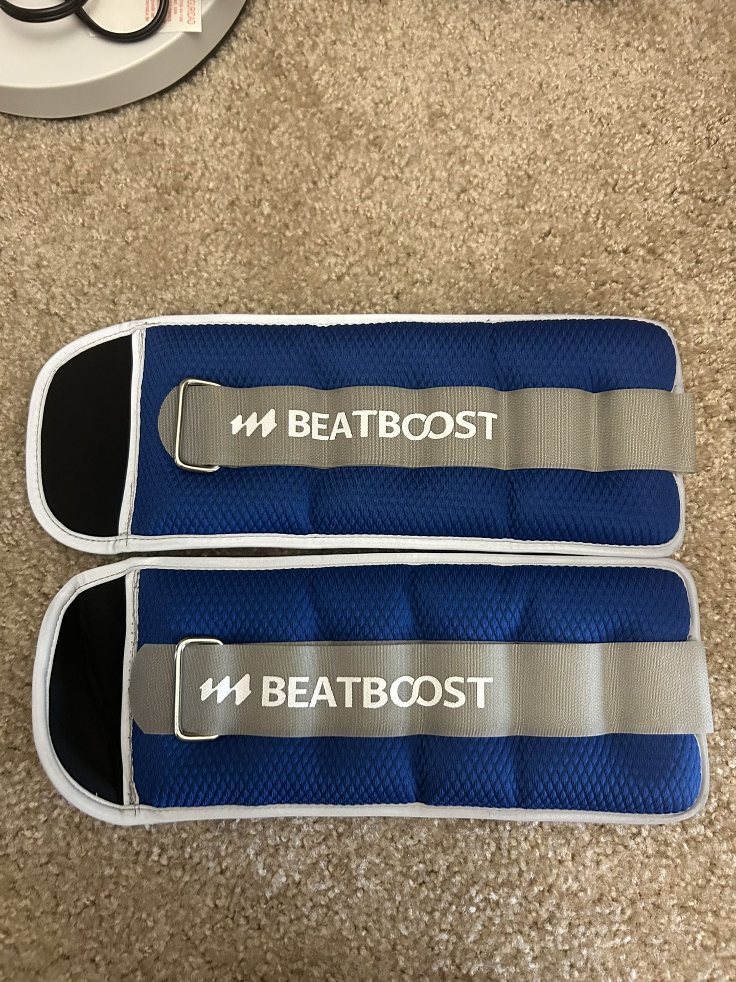 Ankle Wrist Weights blue a pair of 8lb (4 lb each)