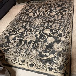5 X 7 Area Rug With Pad