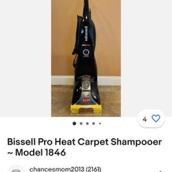 Like New Bissell Pro Heat Cleaner