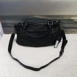 LIEBESKIND BERLIN Black leather purse. $380