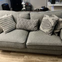 Grey/Blue Couch
