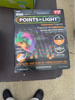Halloween light projector