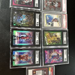 Lamine Yamal, Manning,  Lebron And Other Graded Cards