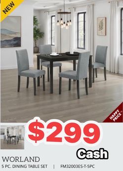 5 pc table
