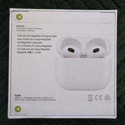 Apple AirPods 3rd Generation with MagSafe Charging Case – Brand New Sealed