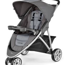 Chicco Viaro Quick-Fold Stroller - Graphite | Grey