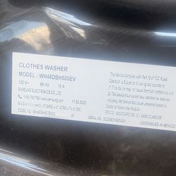 Samsung Bespoke 4.6 cu. ft. Single Unit AI Laundry Hub Washer and 7.6 cu. ft. Electric Dryer