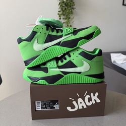 (size 12) Jordan CJ1 T-Rexx Travis Scott Green Spark