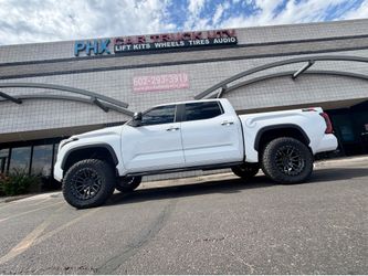 Toyota tundra wheels tires leveling & Lift kits accessories lights side steps bed covers (We Finance….