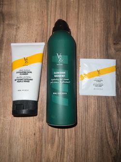 Y76 Mens Toiletry shave, cleanser, moisturizer,