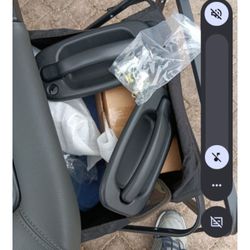 Both Door Inside Handle Brand New And Also The Cover That Goes Between The 2 Seats Brand New Also  Both For $80