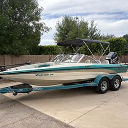 1997 20’ Fisher F20 FS Fish And Ski Boat