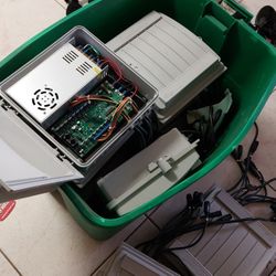 12 Light O Rama LED dmx Light Controller W Complete Wire Setup