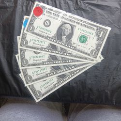 "Brand New" 1963 B series $1 Joseph W Barr Notes 