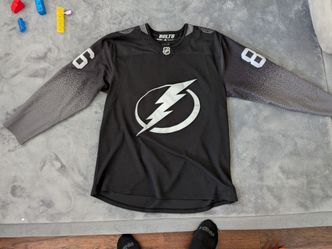 Nikita Kucherov Adidas Authentic Tampa Bay Lightning Alternate Jersey – Size 54 (XL)