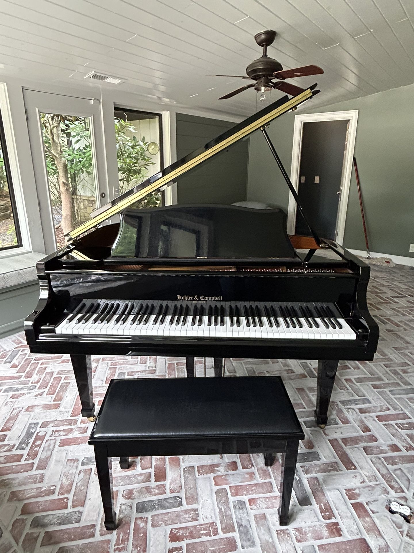 1990s Kohler & Campbell Baby Grand Piano