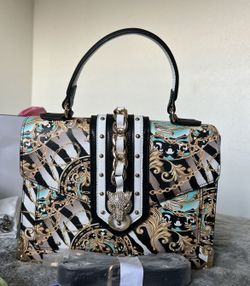 Gold Tiger Purse