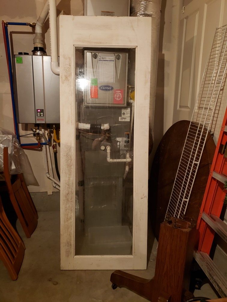 Antique Glass Door