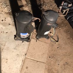 2 Scroll Ac Compressors 