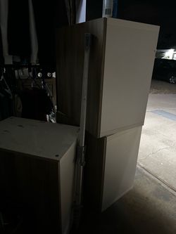 3 cabinets