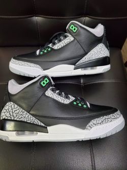 Brand New Size 9 - Air Jordan 3 Retro Green  (CT8532-031). B Grade. Great cond.