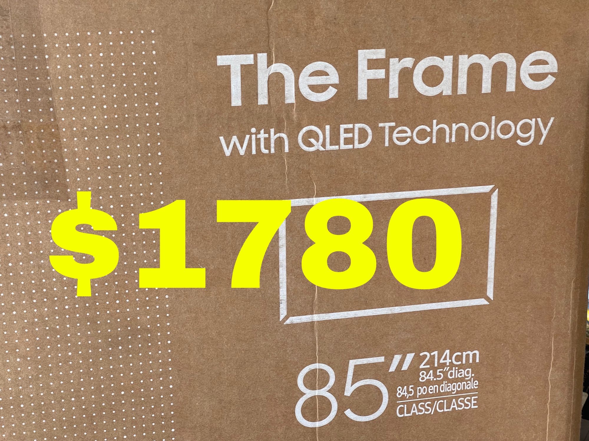 Samsung 85 The Frame TV 