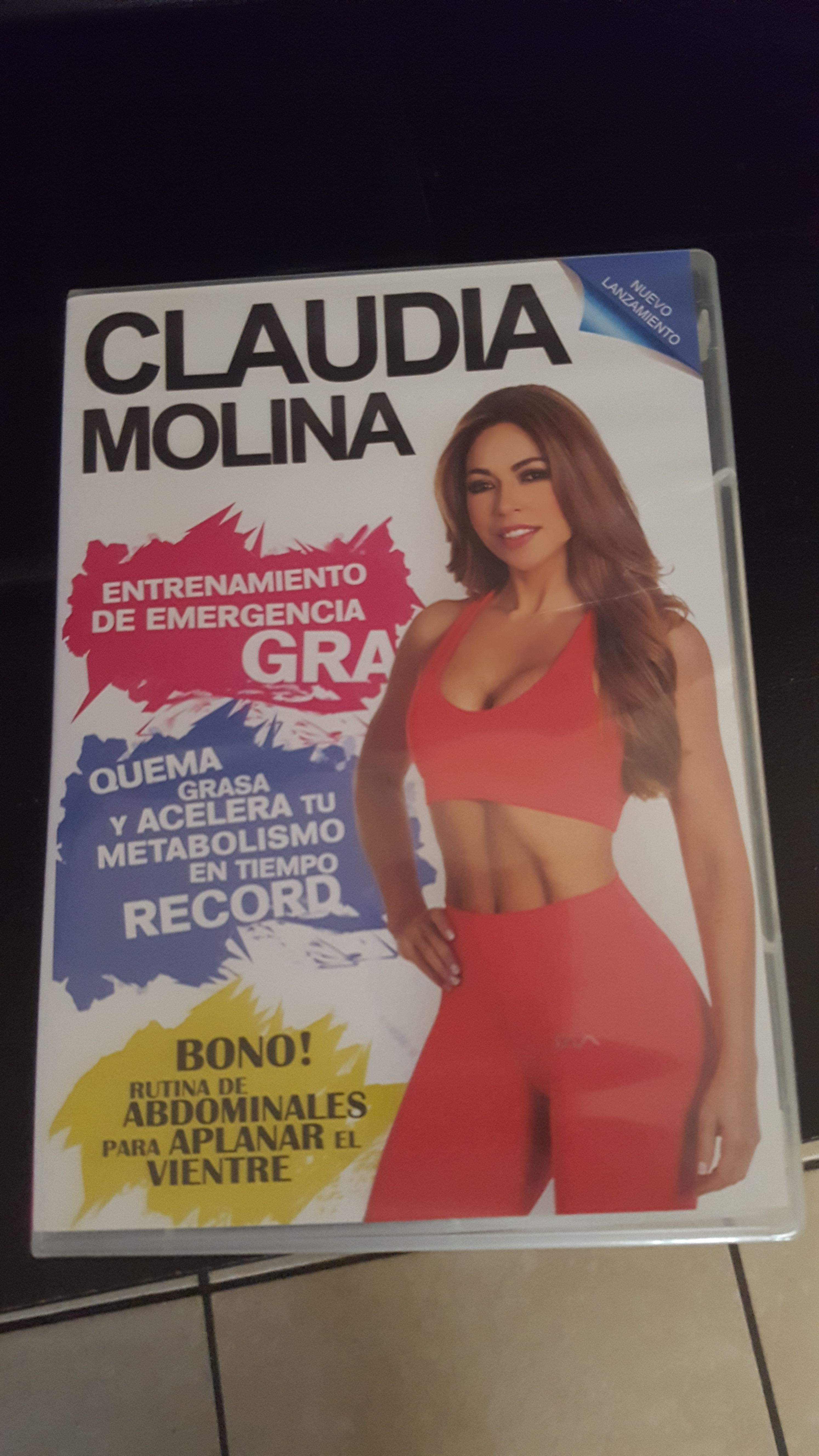 Claudia molina dvd de ejercicios
